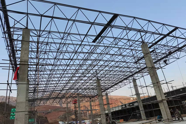 西安钢结构网架图片