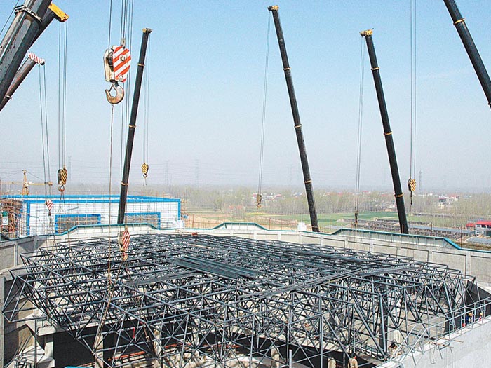 西安网架高空滑移法