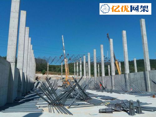 西安料棚网架设计